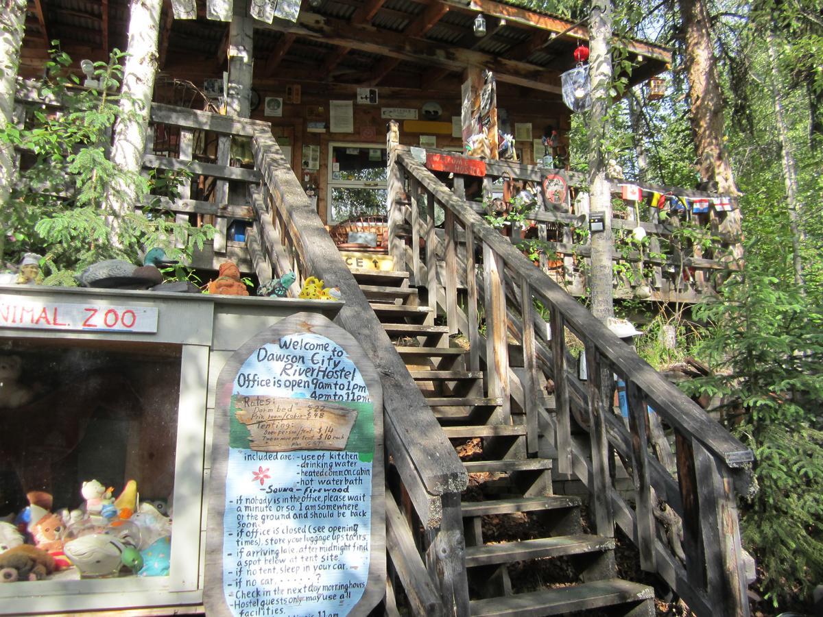 Dawson City River Hostel Dış mekan fotoğraf